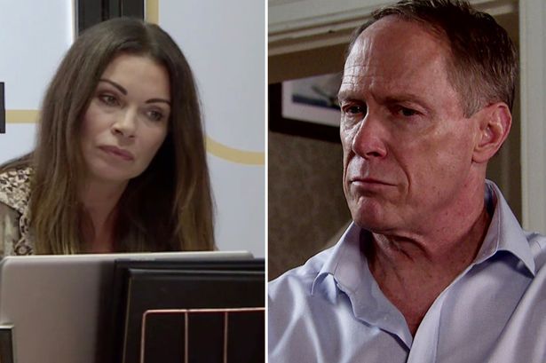 Corrie star warns Carla Connor could be killer Stephen's next victim after humiliation