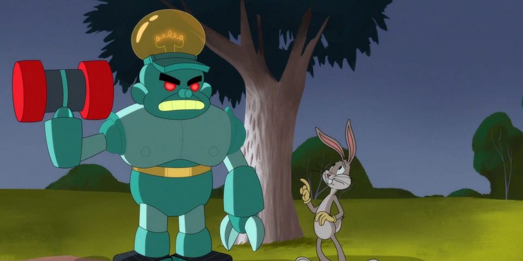 looney tunes robot dog