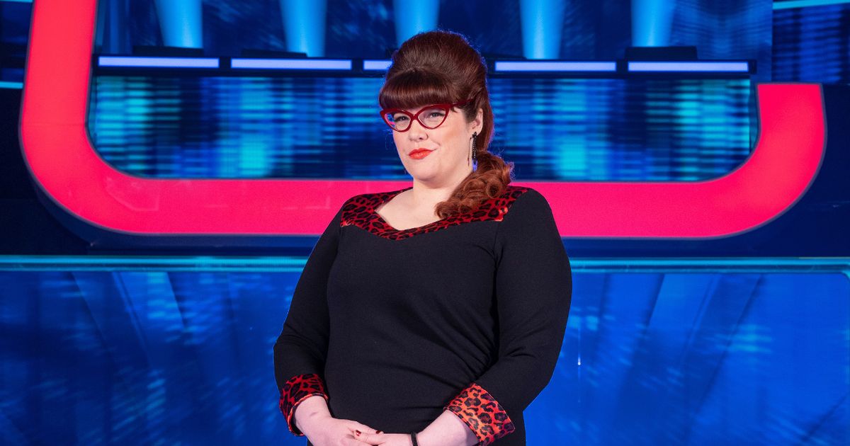 The Chase’s Jenny Ryan looks worlds away from alter-ego ‘The Vixen’ on glam night out
