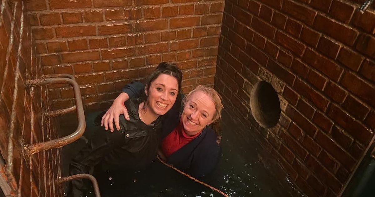 Corrie’s Julia Goulding and Sally Ann Matthews share backstage snaps of shock drowning scenes