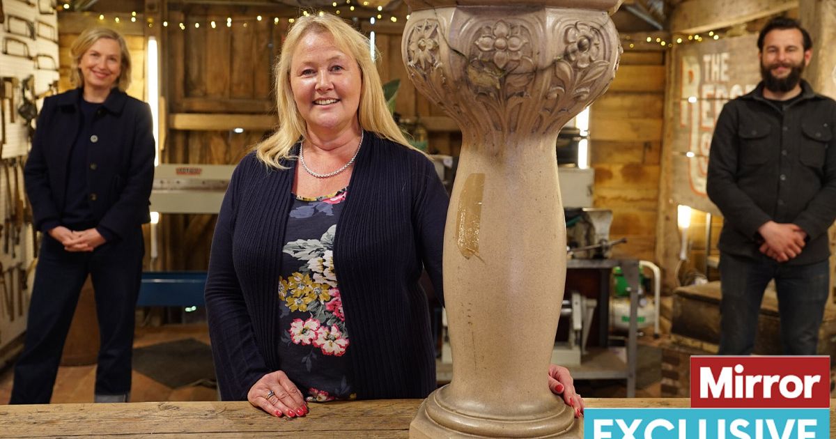 The Repair Shop experts rescue treasured bird bath that connected woman to her parents