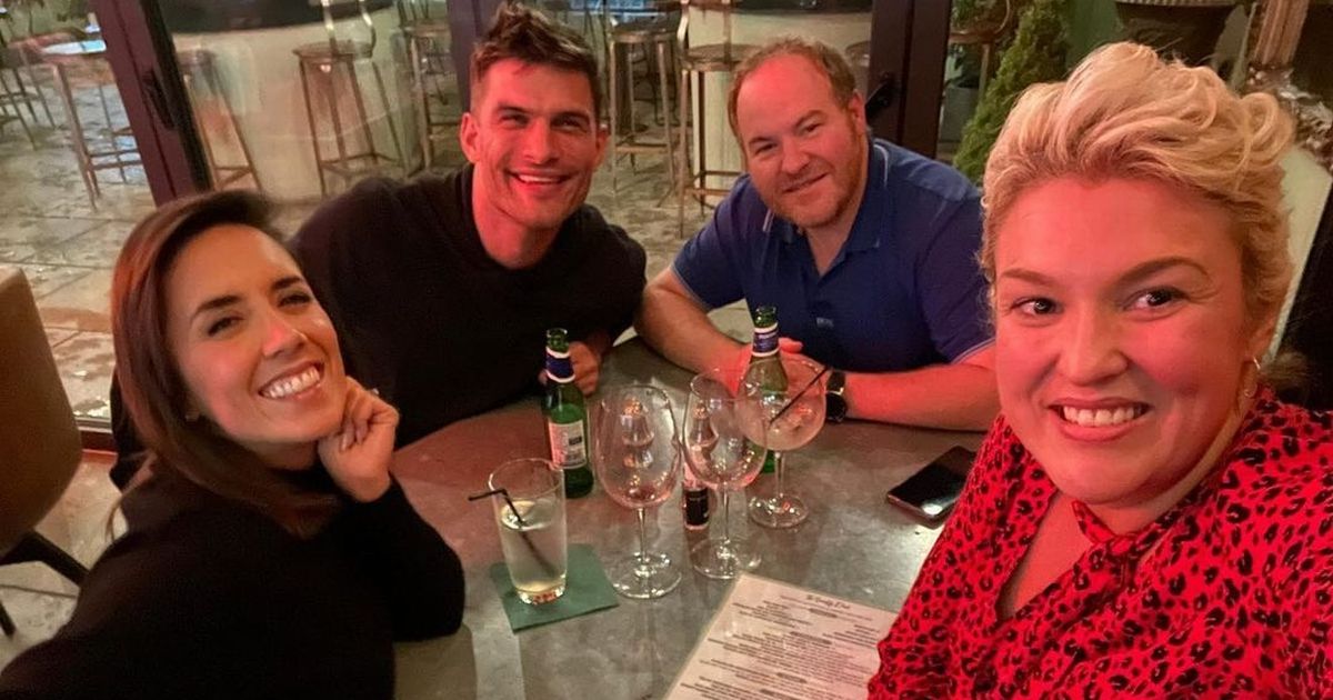 Strictly's Sara Davies downed shots on double date with Aljaž Škorjanec before training