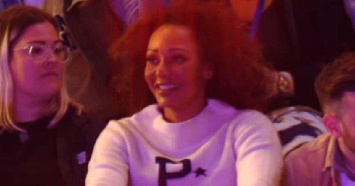 Mel B waved banner and cheered daughter Phoenix Gulzar-Brown in The Games