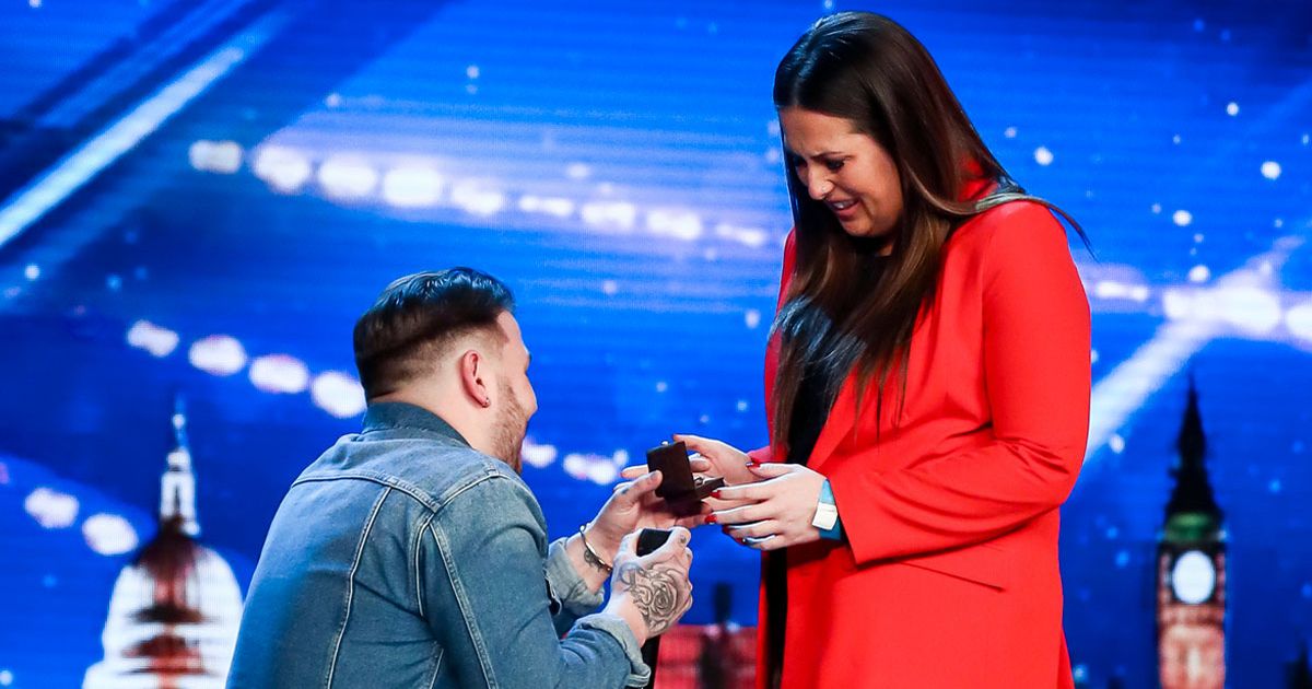 BGT star who reduced Simon Cowell to tears with live proposal on stage marries fiancée