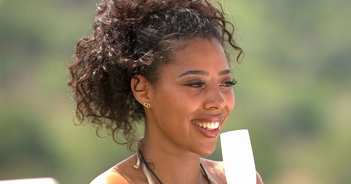 Love Island's Amber Beckford takes brutal fall in villa in hilarious unseen clip