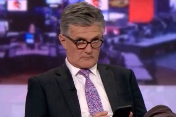 'Hilarious' moment BBC catches newsreader with feet up on desk during live broadcast